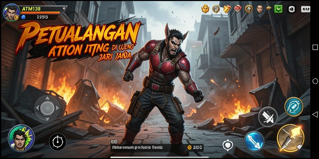 Tangkapan layar gameplay <strong>ATM138</strong> menunjukkan aksi mendebarkan di dalam permainan.