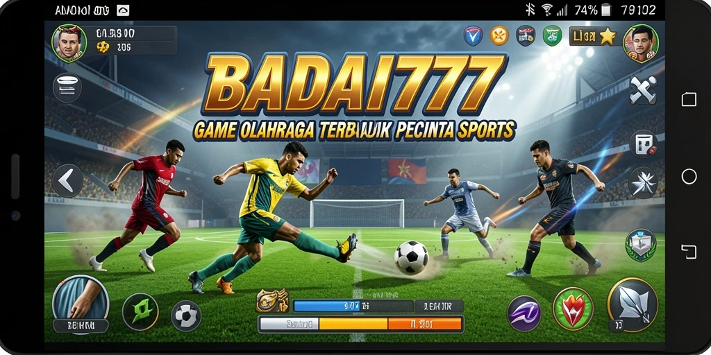 Tampilan gameplay BADAI777 yang menarik dan penuh aksi olahraga.