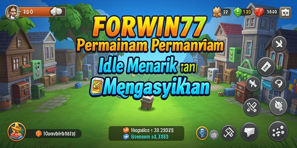 Tampilan gameplay FORWIN77 yang seru dan menarik.