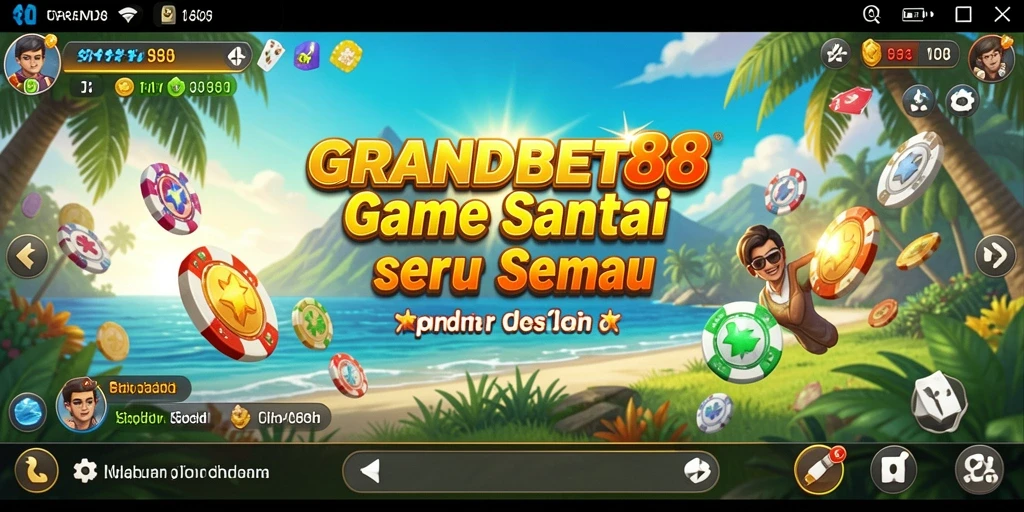 Tampilan gameplay seru dan menarik di GRANDBET88.