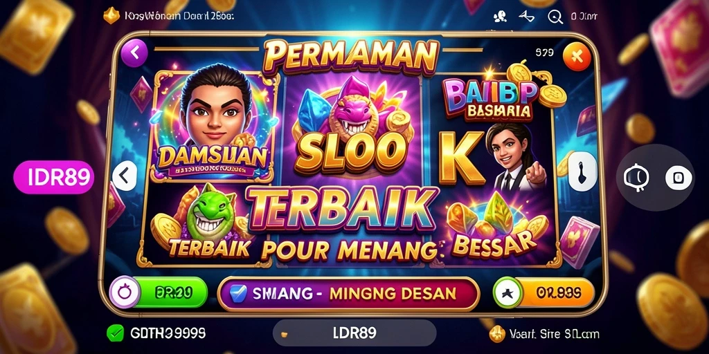 Tampilan gameplay menawan dari IDR89 yang penuh aksi Slot.