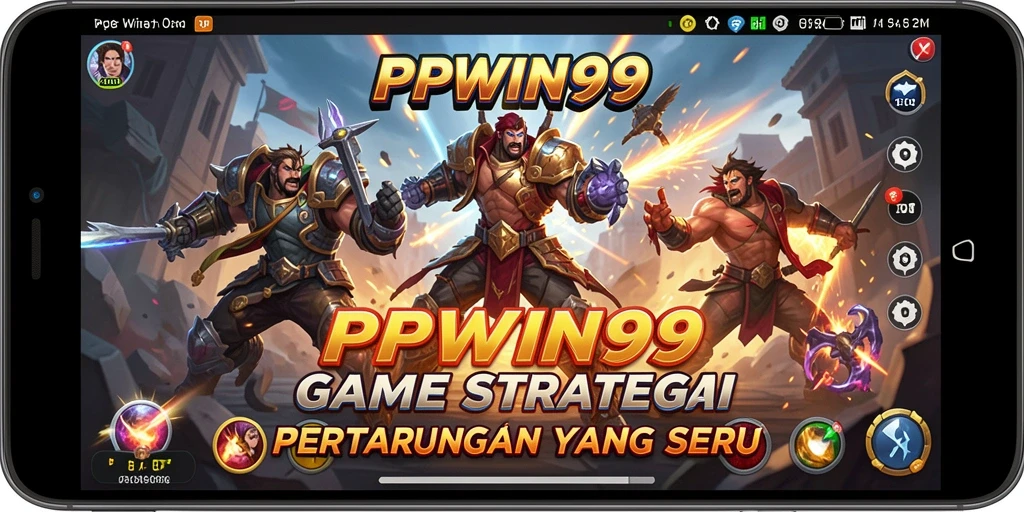 Screenshot gameplay seru dari PPWIN99 yang menunjukkan strategi SLG.