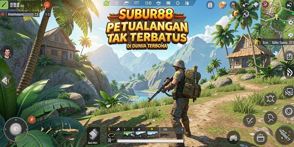 Screenshot gameplay SUBUR88 menampilkan petualangan seru dan eksplorasi dunia terbuka.