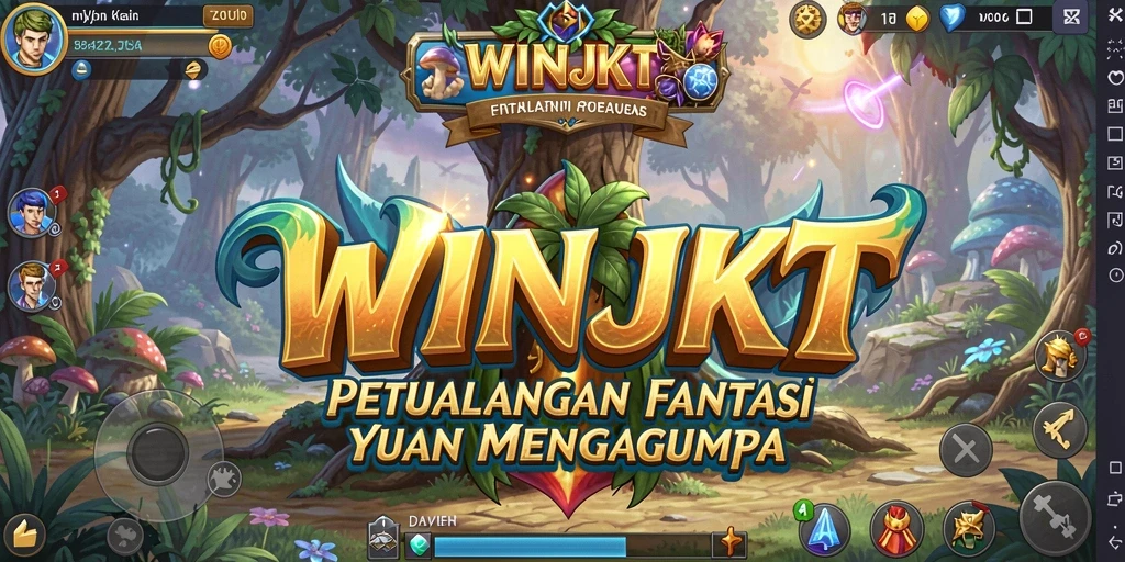 Tangkapan layar menunjukkan karakter beraksi di dunia RPG yang menakjubkan.