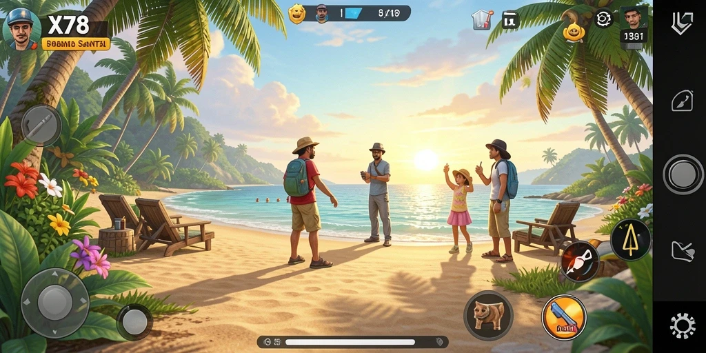 Gameplay seru dan interaktif di X78.